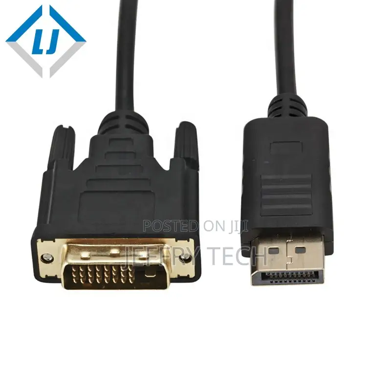 1.8M Professional DP to DVI Converter Cable Displayport Male