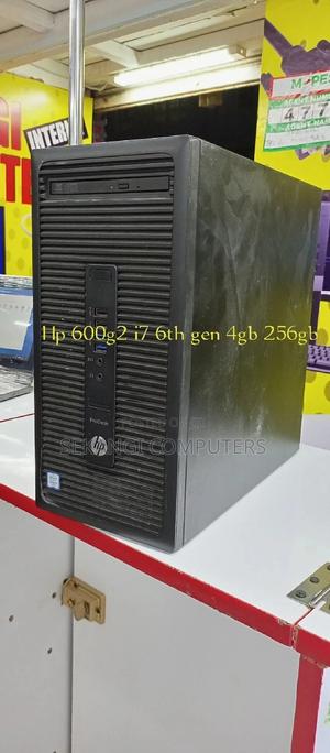 Desktop Computer HP ProDesk 600 G3 4GB Intel Core I7 SSD 256GB - main view