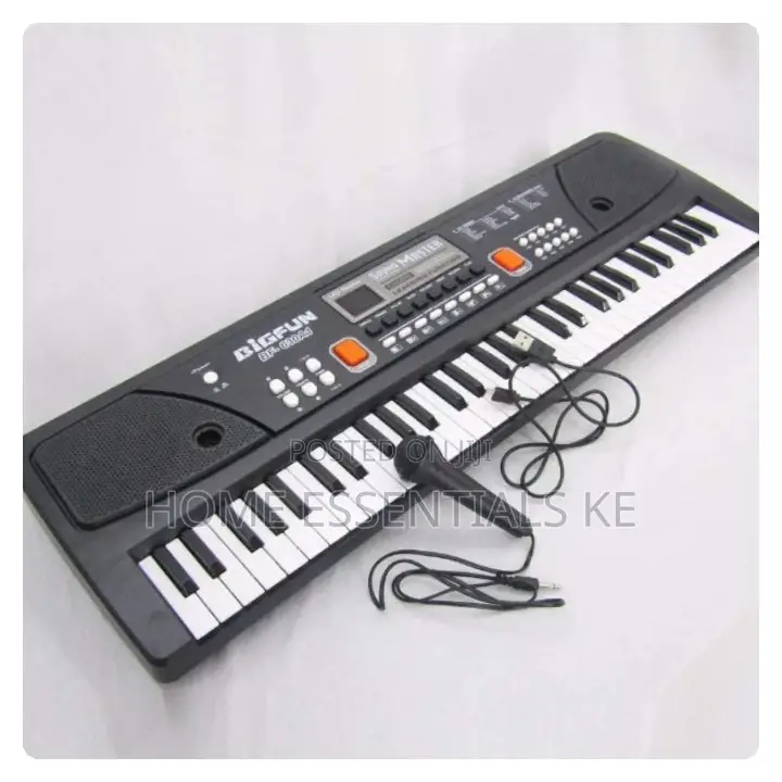 49 Keys Electric Piano With a Microphone
