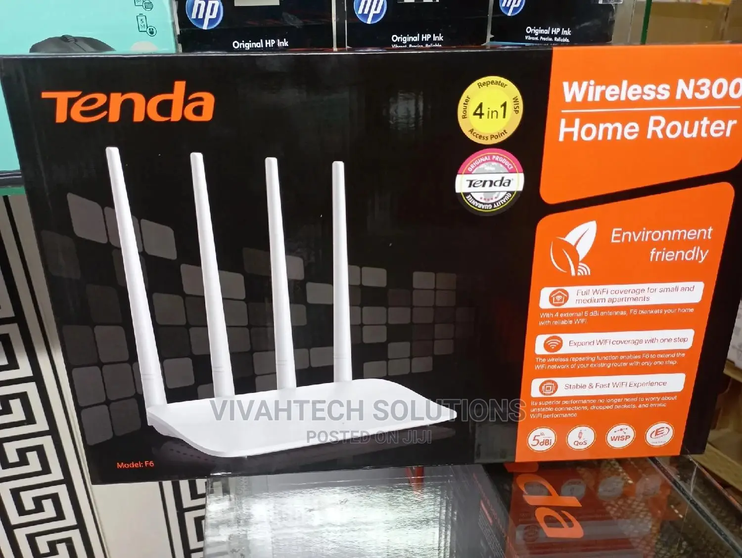 Tenda Wireless N300 Home Router F6