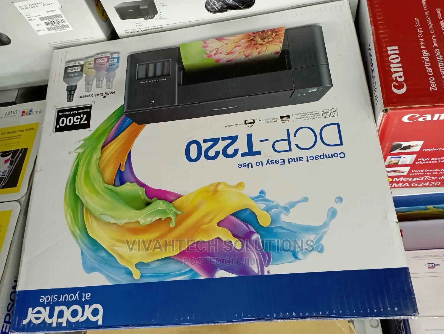 Brother DCP-T220 Eco Tank Printer 3 in 1