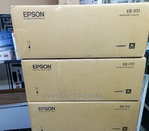 Epson Projector XVGA 3800 Lumens EB-X51 Wireless