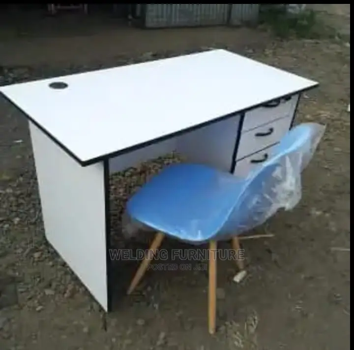 Office Desk and Eames Chair