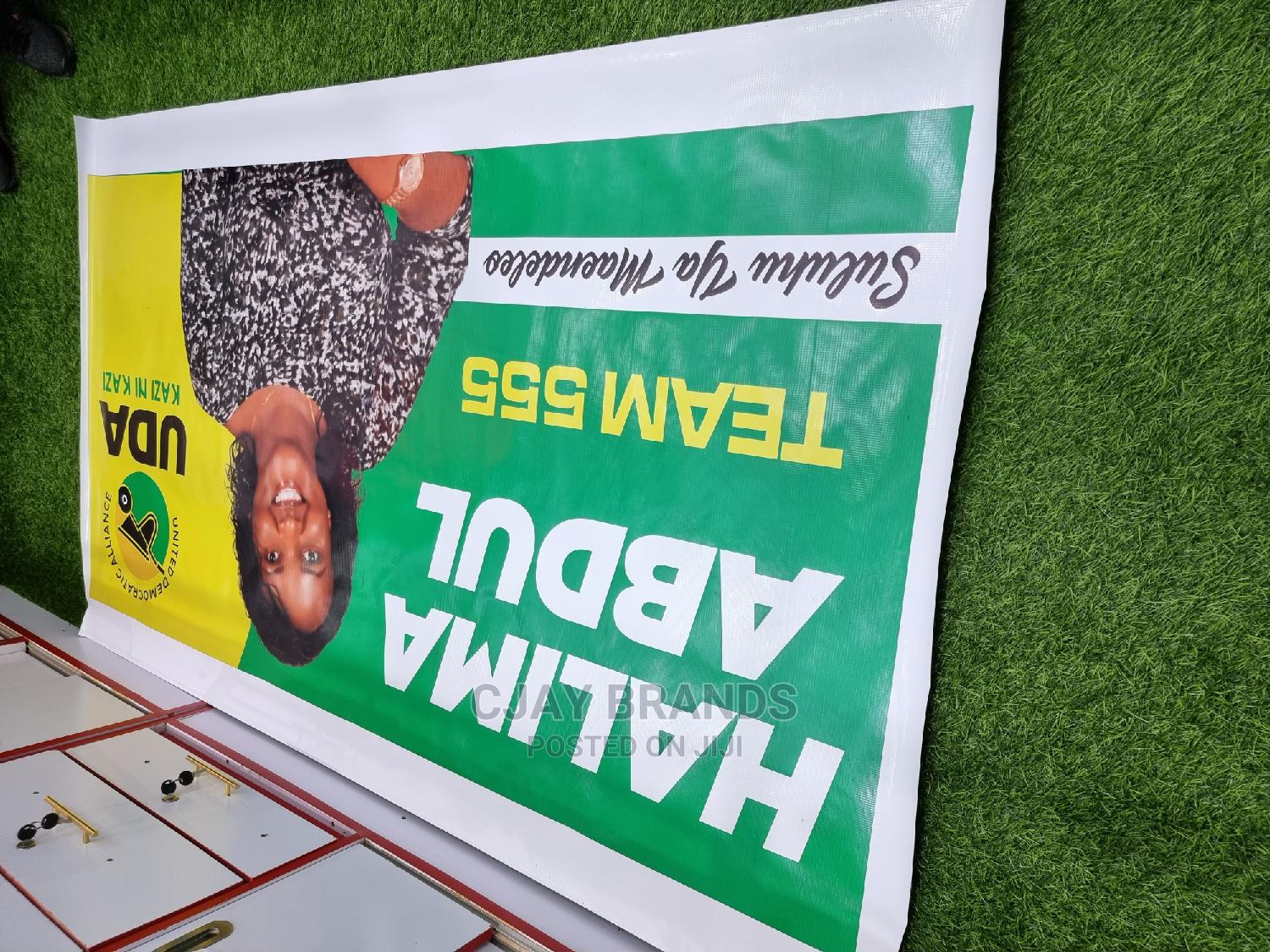 Campaign Banners in Nairobi Central Printing Services, Cjay Brands
