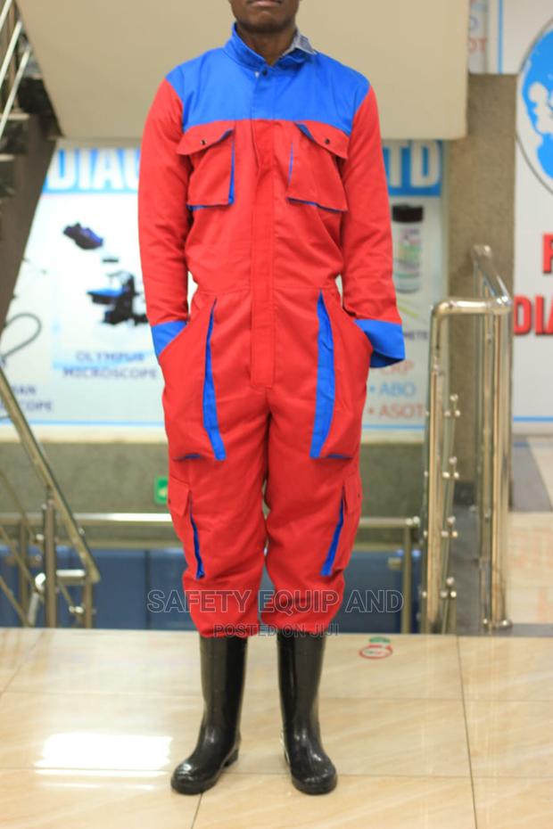 Multi Pocket Safety Electrical Engineering Work Overalls - main view
