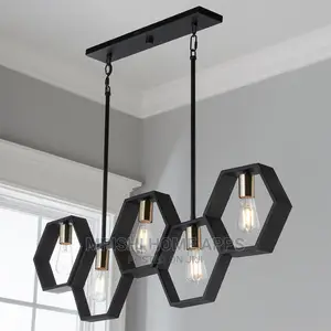 Hexagon Linear Chandelier
