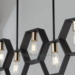 Hexagon Linear Chandelier