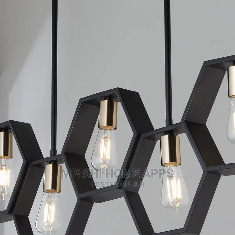 Hexagon Linear Chandelier