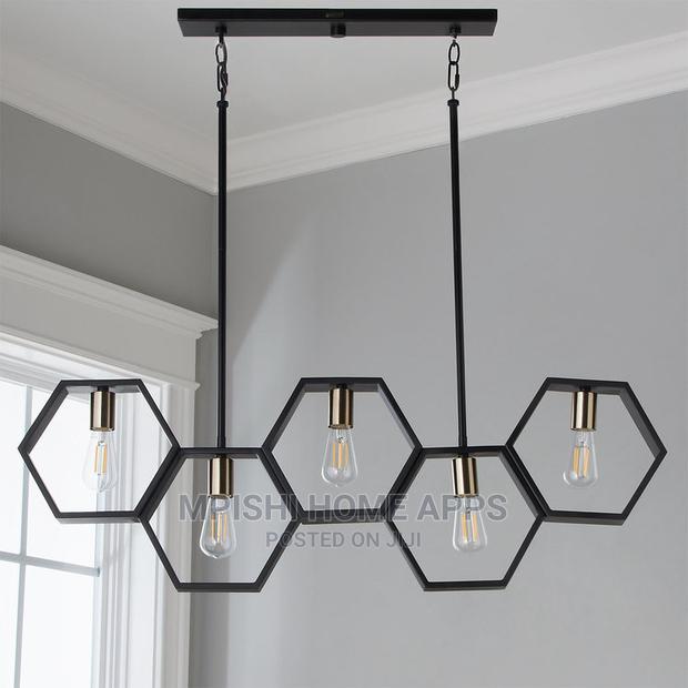 Hexagon Linear Chandelier