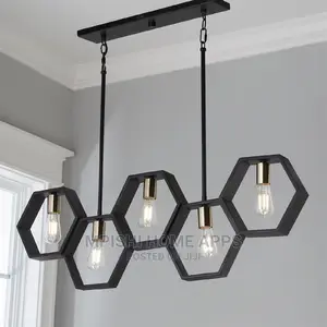 Hexagon Linear Chandelier