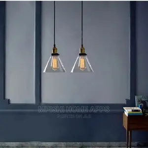 Glass Funnel Pendant Light