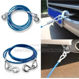 Car Heavy Duty Emergency Steel Tow Rope Cable