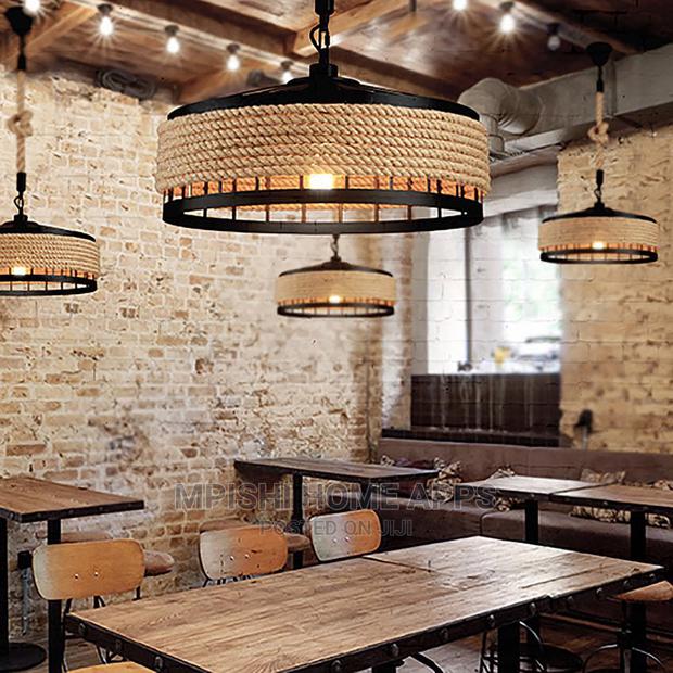 Hemp Rope Pendant Light - thumbnail 4