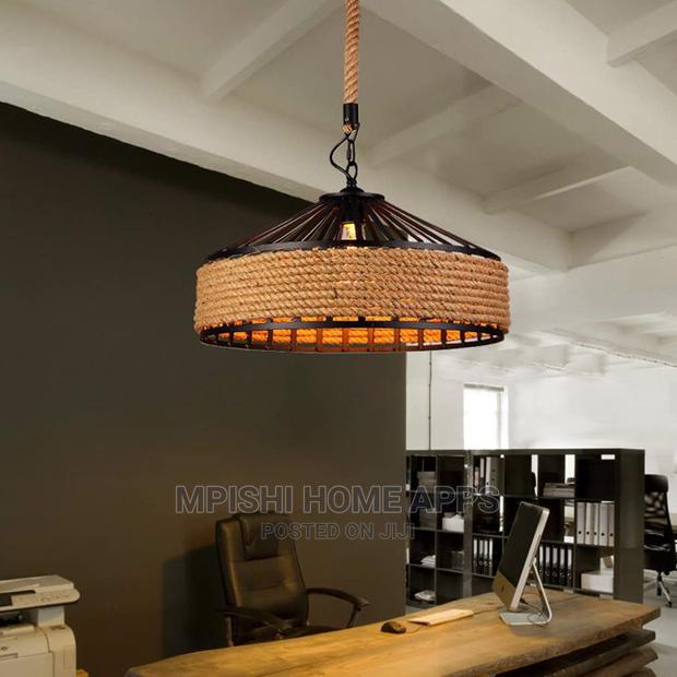 Hemp Rope Pendant Light