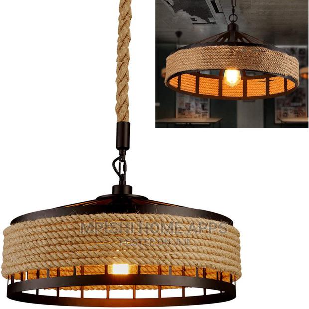 Hemp Rope Pendant Light - thumbnail 7