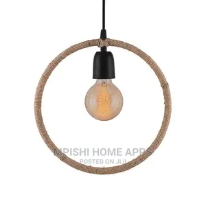 Rope Round/Square/Rectangle/Triangle Pendant Lights