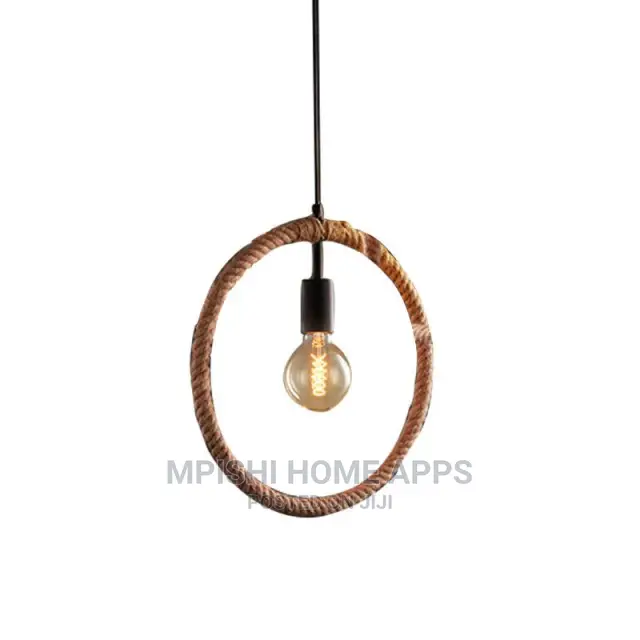 Rope Round/Square/Rectangle/Triangle Pendant Lights