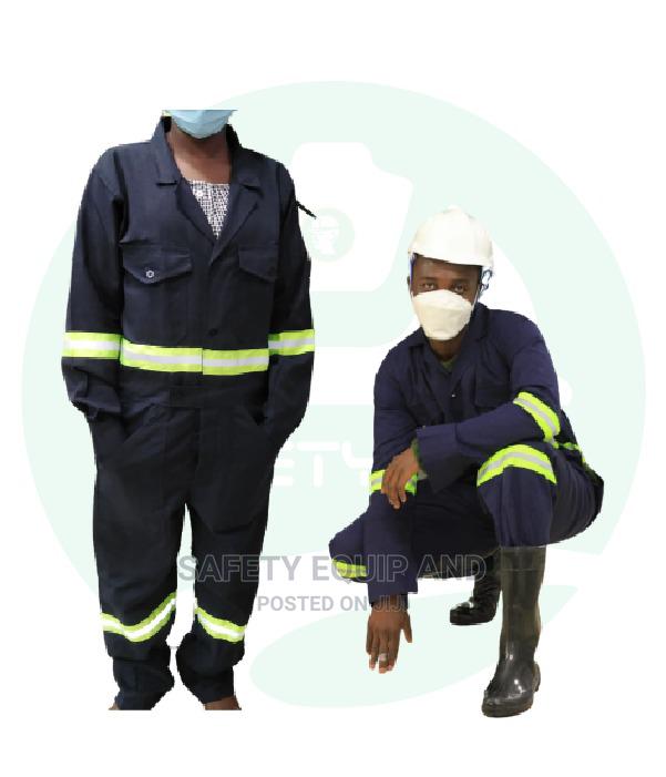 Industrial Pure Decron Cotton Reflective Overall