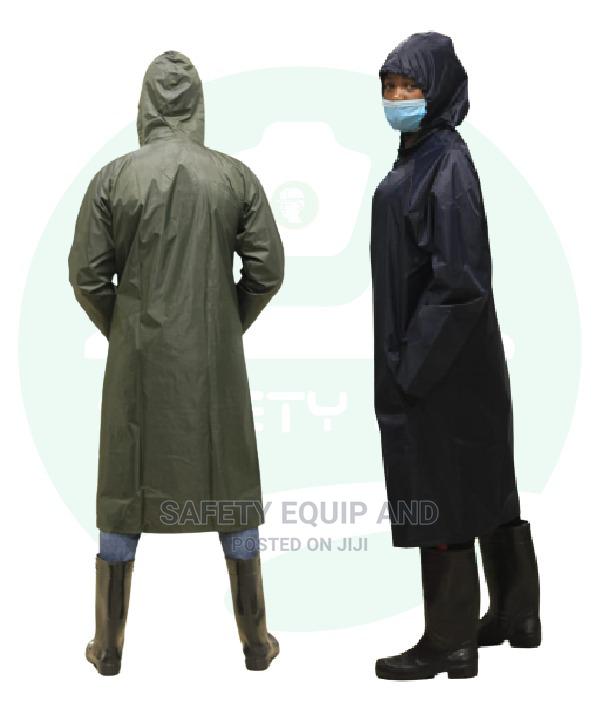 Jungle Green Raincoats and Navyblue