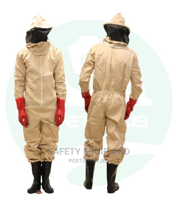 Cotton Beige Honey Harvesting Suit