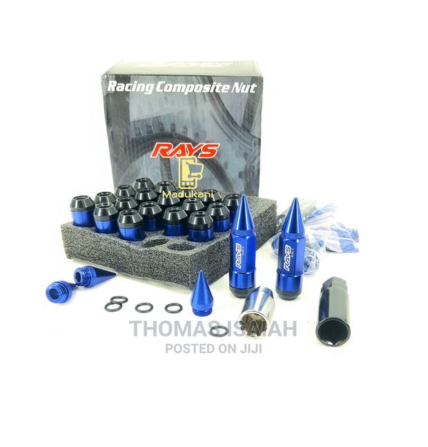 20PCS Toyota 80mm Steel Spike Lug Nuts With Socket Key 12x1. - thumbnail 5