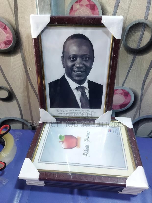 Photo Frame, Official President Framed Portrait, A4 Size - main view