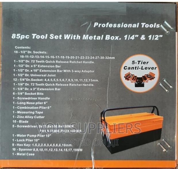 Hot Generic 85pcs Toolbox - thumbnail 4