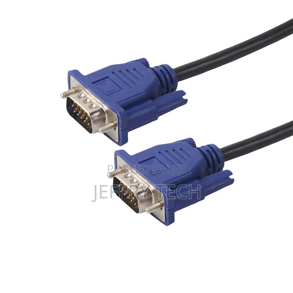 VGA to VGA Cable Male to Male Video Coaxial Monitor Cable Wi