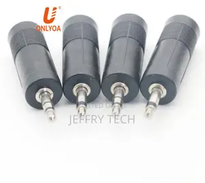 3.5mm Male Stereo Plug to 6.35mm Female Mono Stereo Jack Aud