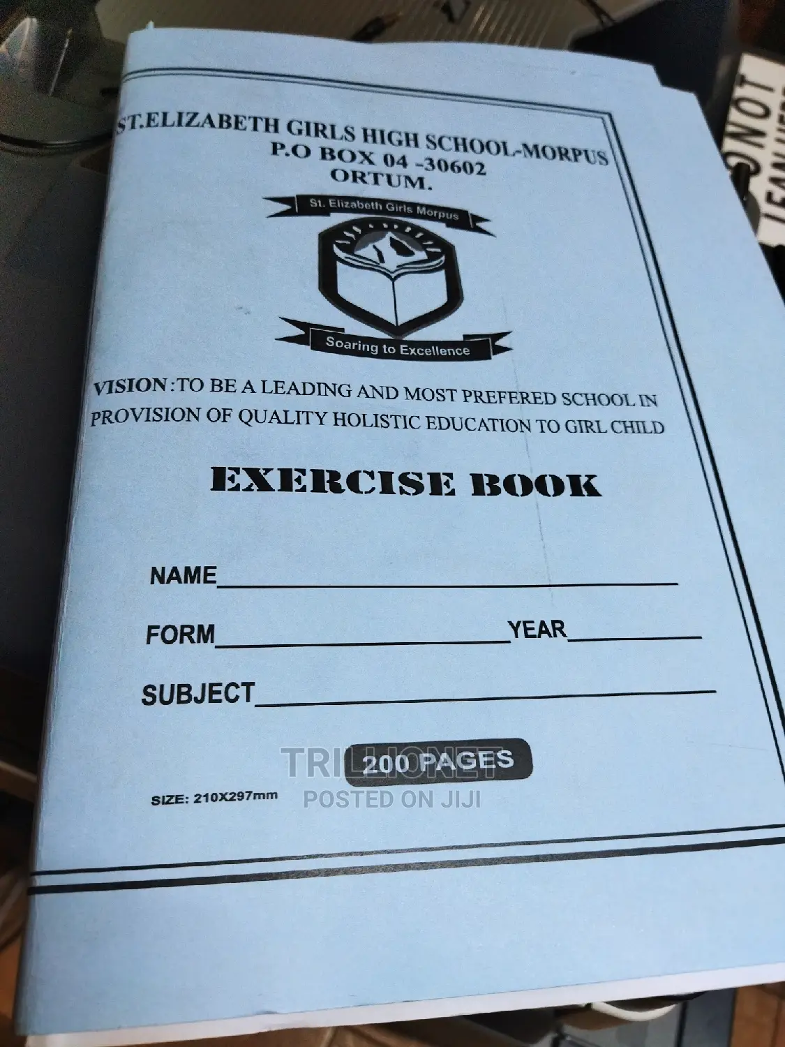 Exercise Books Printing