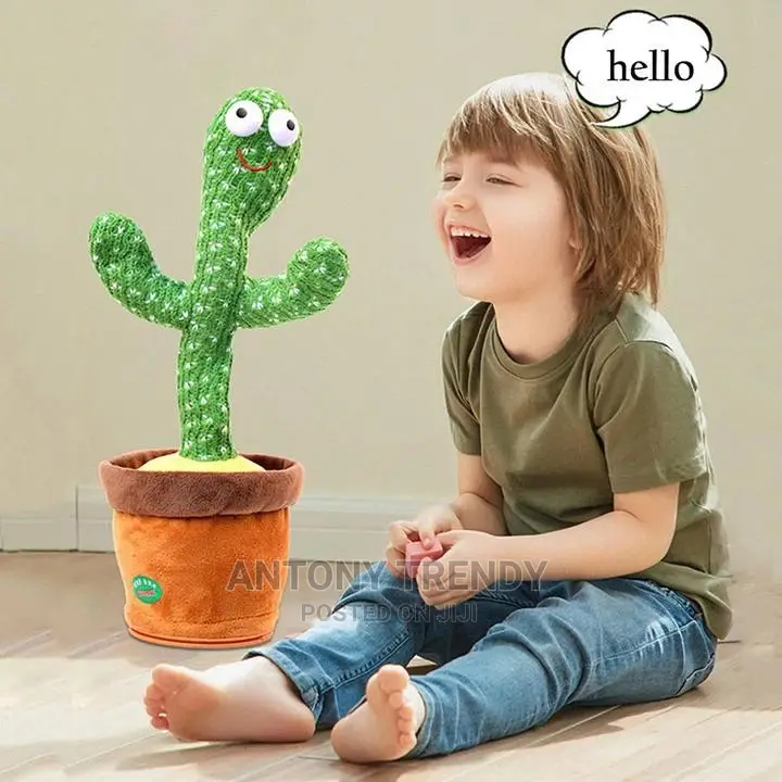Dancing,Singing and Recording Plush Cactus Toy