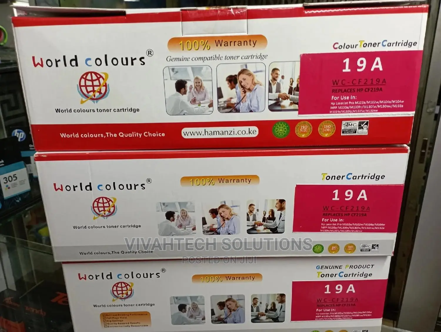 World Colours Toner 19A