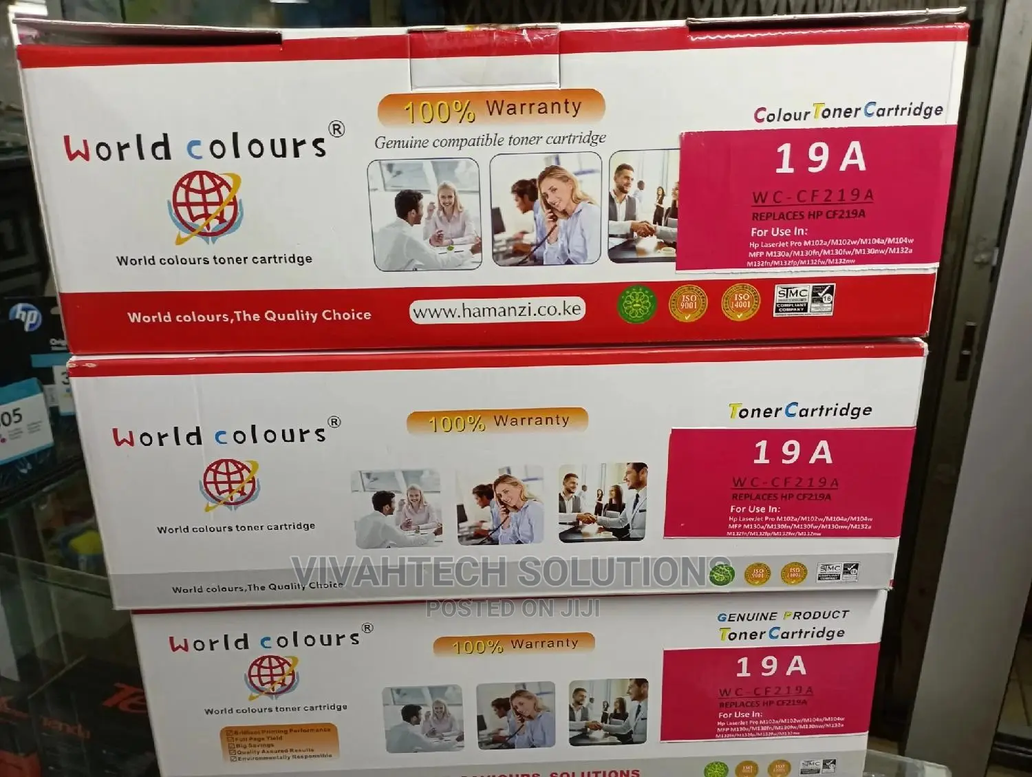 World Colours Toner 19A