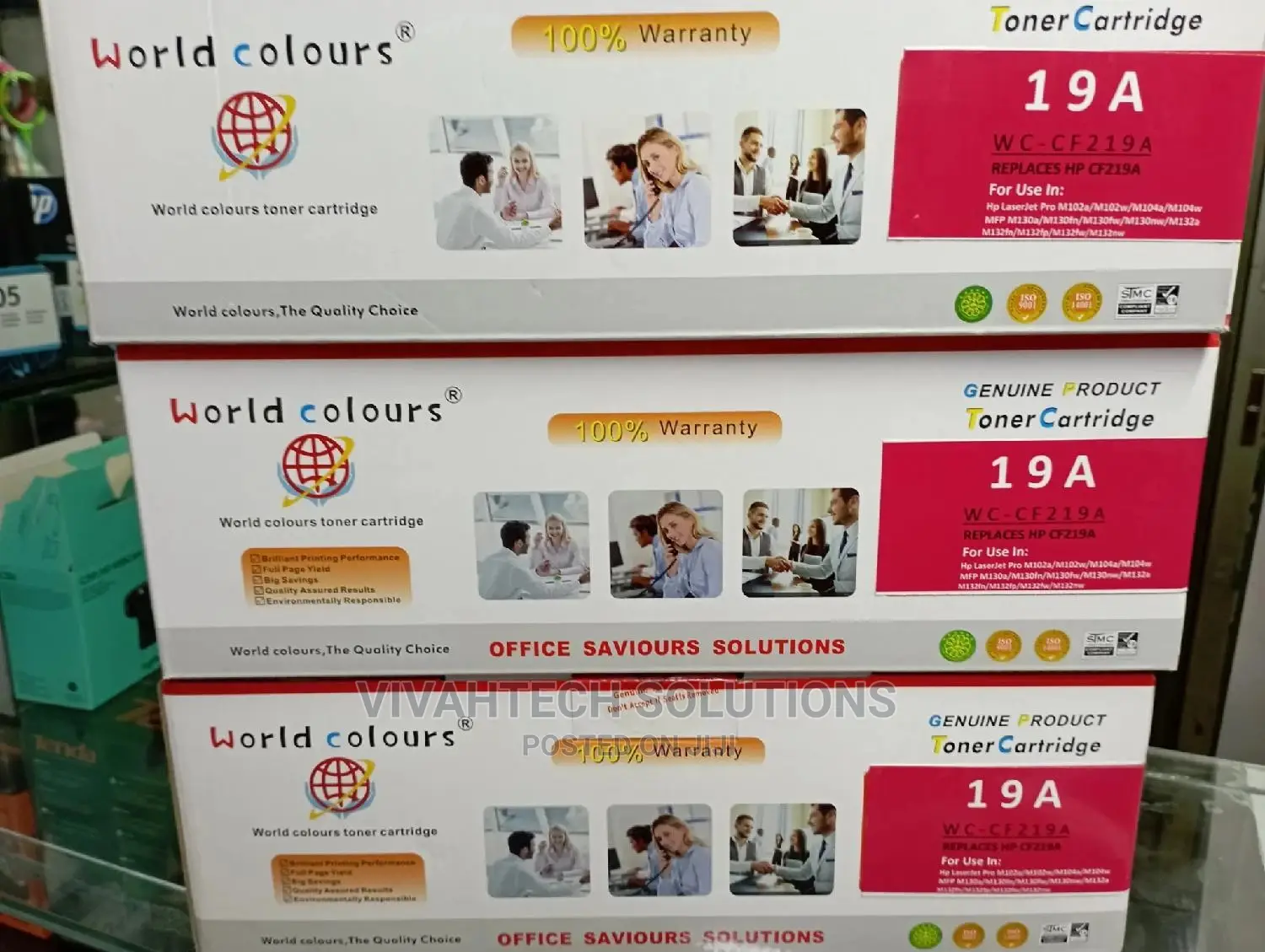 World Colours Toner 19A