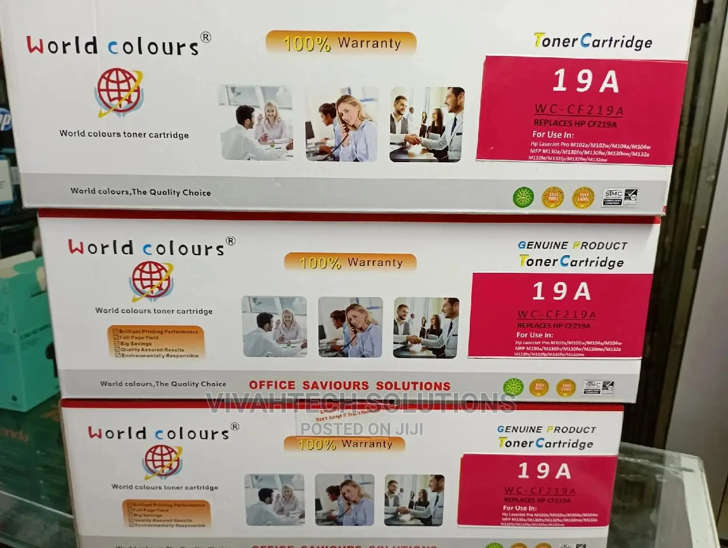 Quality Compatible Toner World Color CF-219A 19A