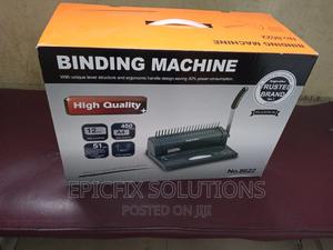 A4 Comb Binder Binding Machine Grey-Black - thumbnail 2