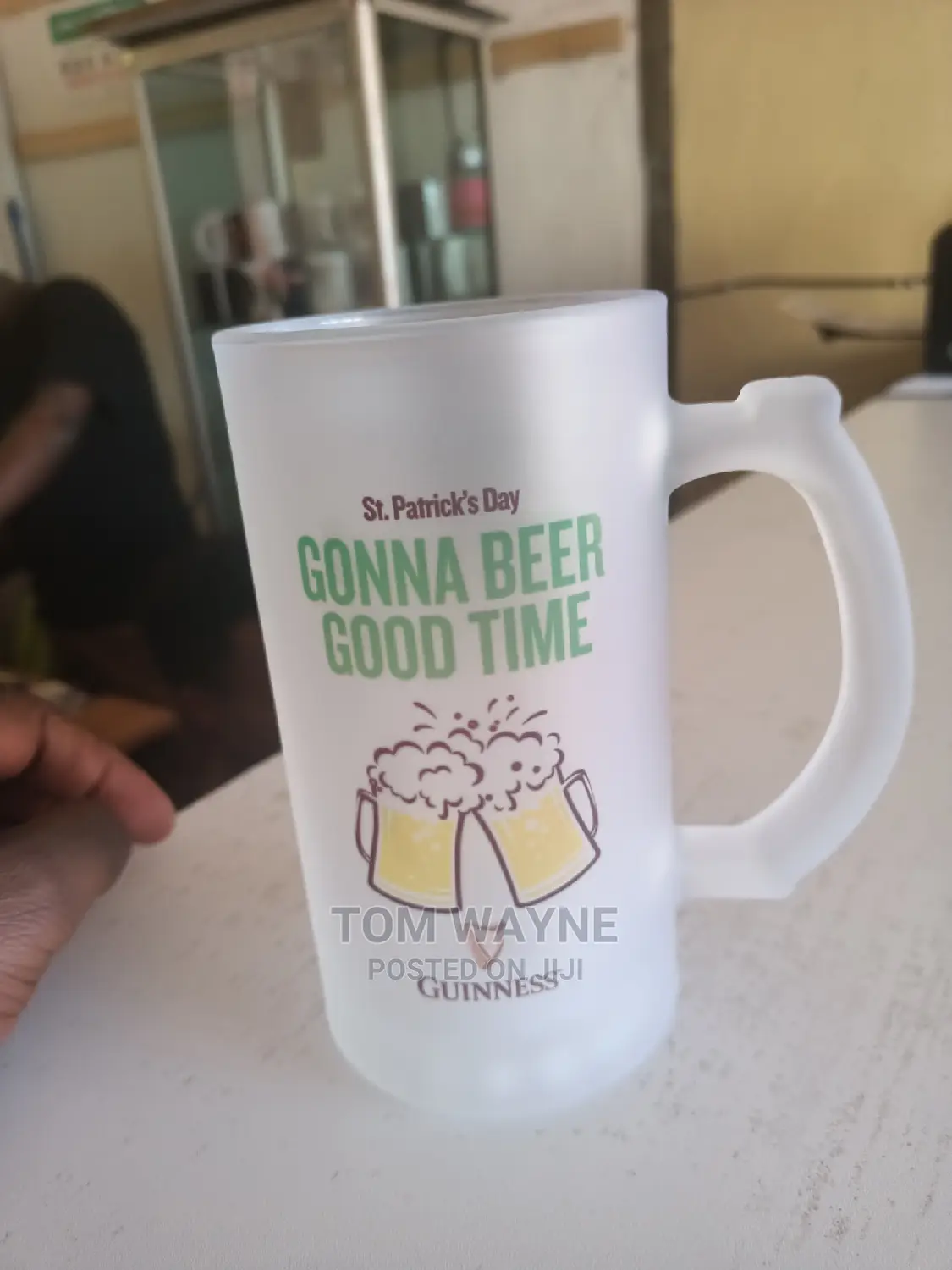 Beer Mug Customized With Your Artwork