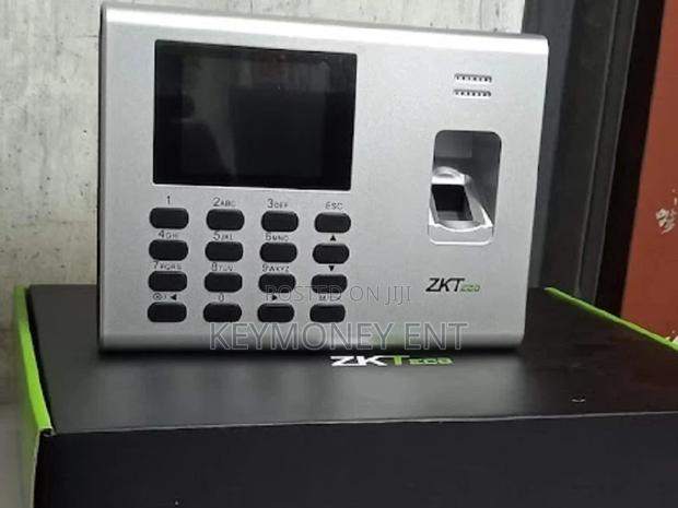 Staff Fingerprints Reader Attendance Recorder - main view