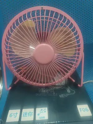Green/Pink -6 Inches Usb Fan