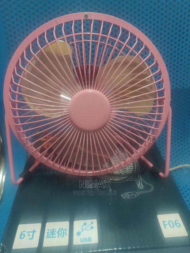 Green/Pink -6 Inches Usb Fan - thumbnail 3