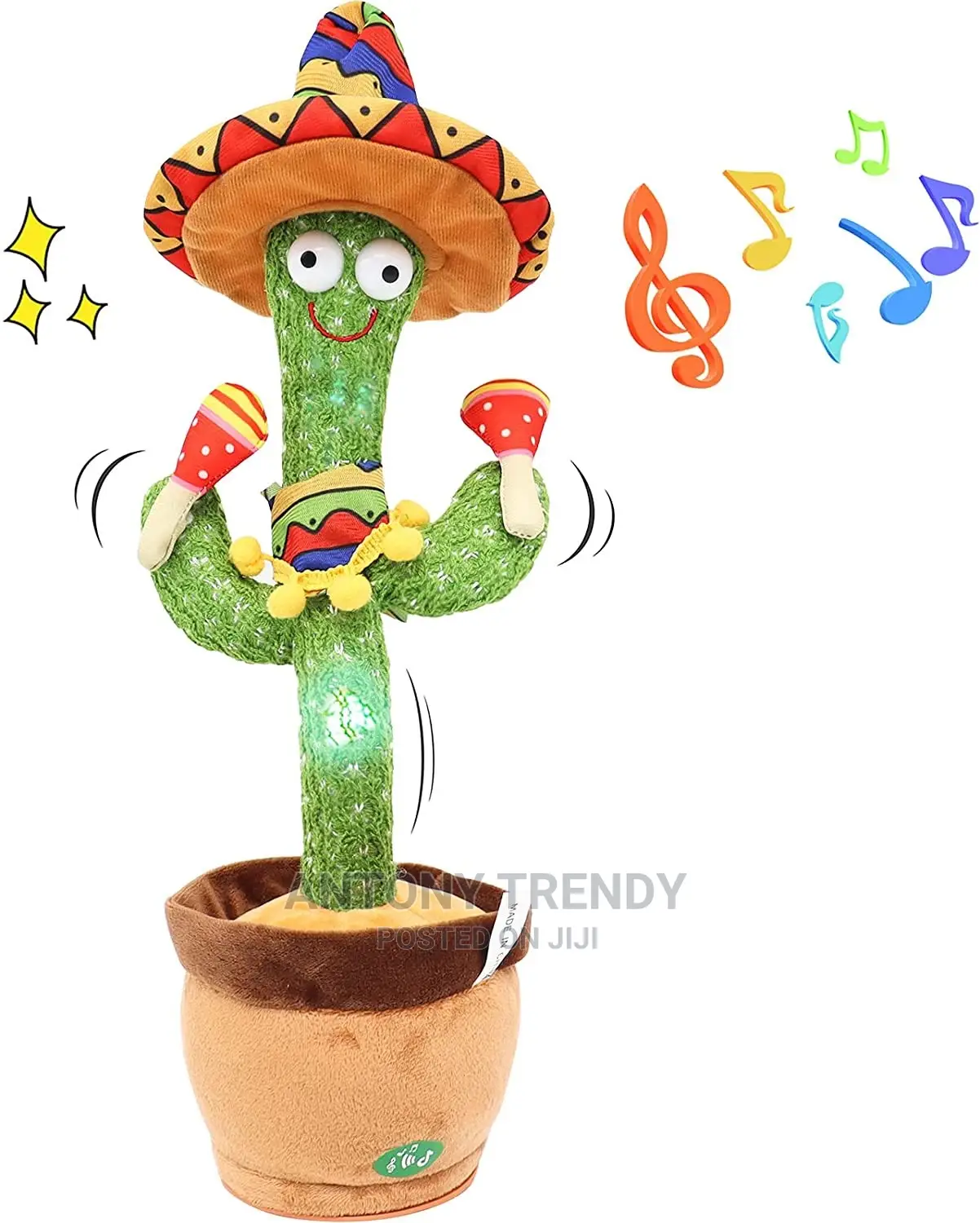 Shake Swing Dancing Cactus Doll.