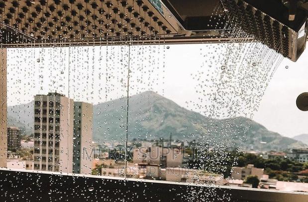 LORENZETTI Acqua Duo Instant Rain Showerhead | Black/ Chrome - thumbnail 3