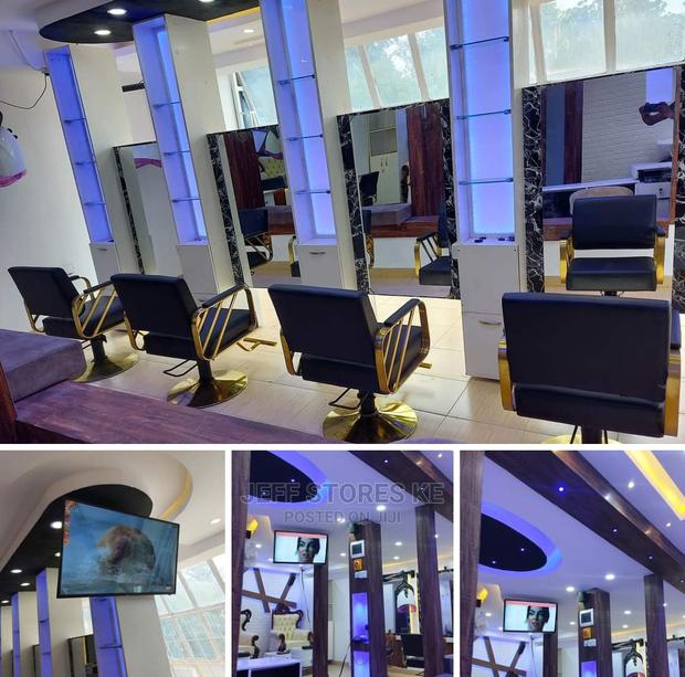 Black Golden Styling Chairs - main view