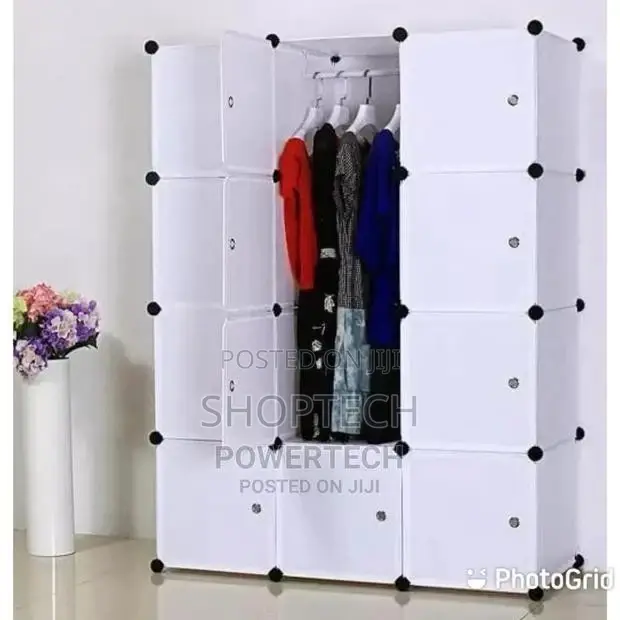 3 Column Plastic Wardrobe.