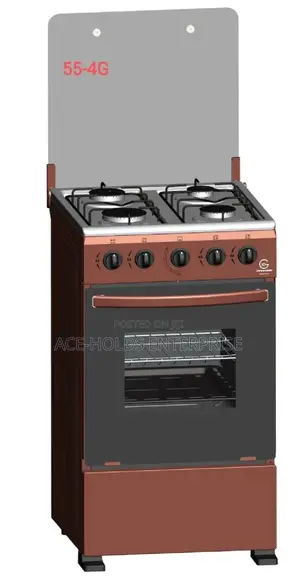 50cm*55cm Free Standing Eurochef Oven Cooker-4 Gas+Gas Oven.