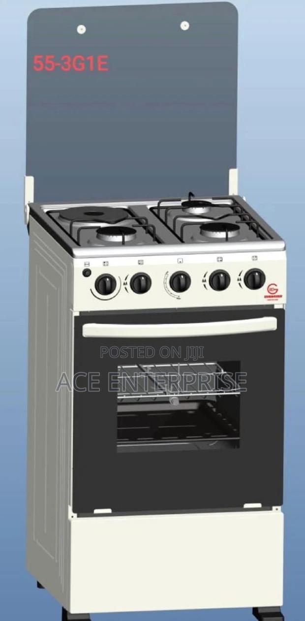 50cm*55cm Standing Oven Cooker -3 Gas+1 Electric.+Gas Oven. - main view