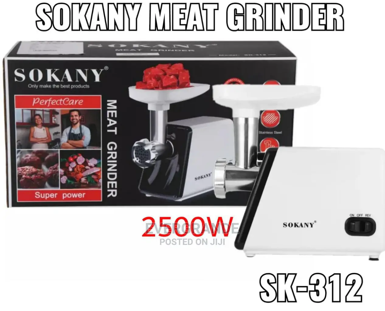 Sokany Meat Grinder