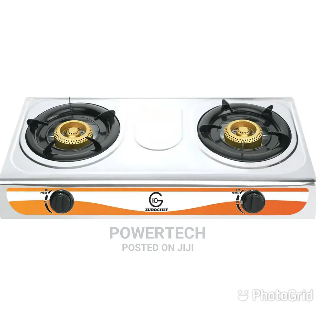 Stainless Eurochef 2 Burner Cooker
