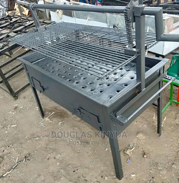 Charcoal Meat Grill - main view