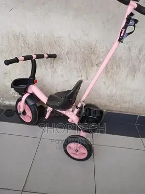 Tricycle for Children With Pushbar
